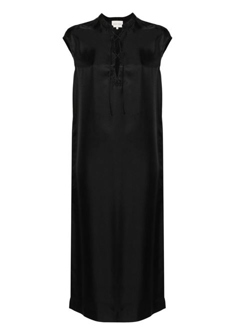 abito demeter donna nero in seta LOULOU DE SAISON | DEMETERBLACK